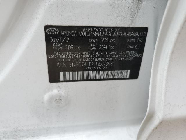 2020 HYUNDAI ELANTRA SE - 5NPD74LF9LH507393