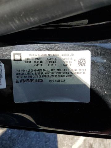 2015 CHEVROLET CAMARO LS 2G1FB1E39F9124028