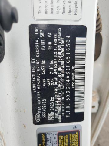 2015 KIA OPTIMA SX 5XXGR4A61FG516504