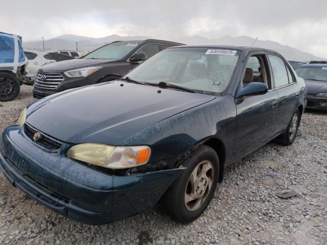 TOYOTA COROLLA VE 1998 green  gas 1NXBR18E4WZ029986 photo #1