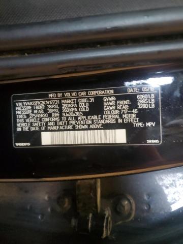2019 VOLVO XC90 T6 MO YV4A22PK2K1417731