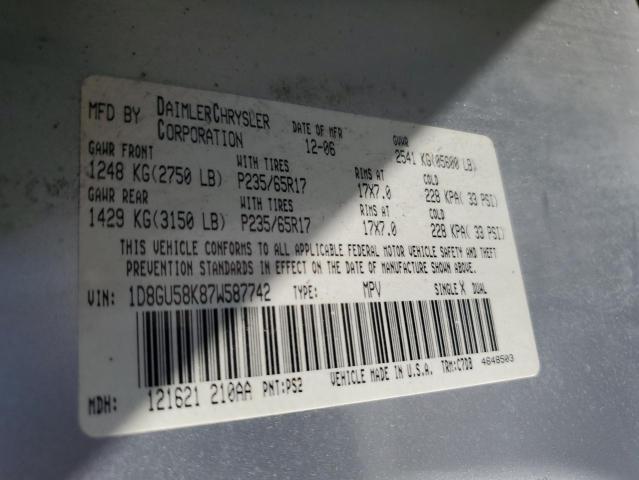 2007 DODGE NITRO SLT #3293445408