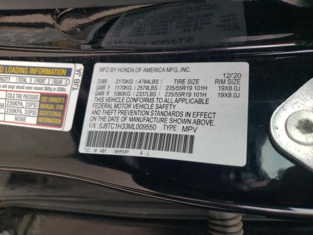 2021 ACURA RDX 5J8TC1H33ML009550