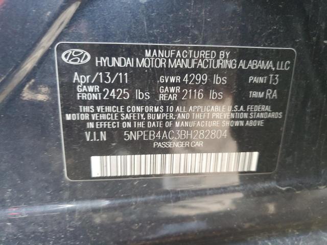 2011 HYUNDAI SONATA GLS - 5NPEB4AC3BH282804