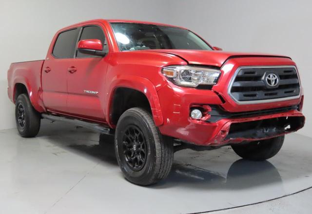 TOYOTA TACOMA DOU 2017 red  gas 3TMBZ5DN8HM011242 photo #1
