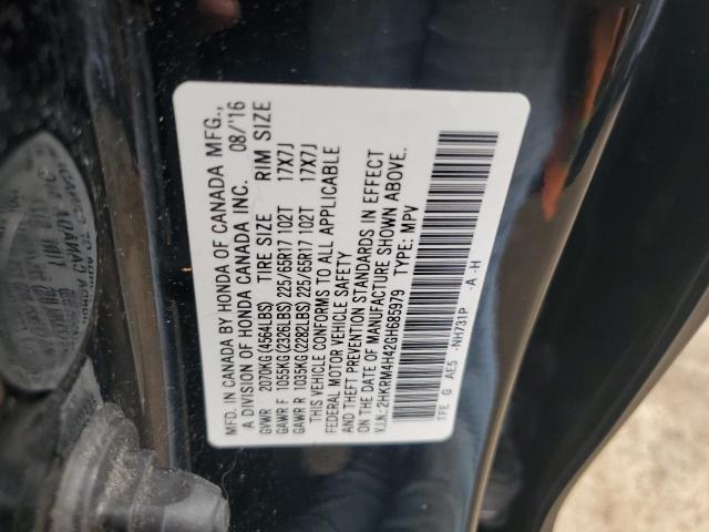 2016 HONDA CR-V SE 2HKRM4H42GH685979