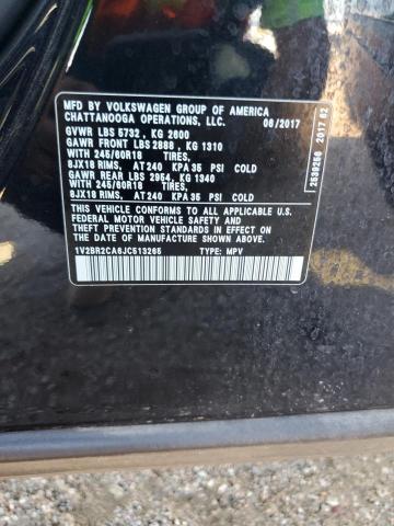 2018 VOLKSWAGEN ATLAS 1V2BR2CA6JC513265