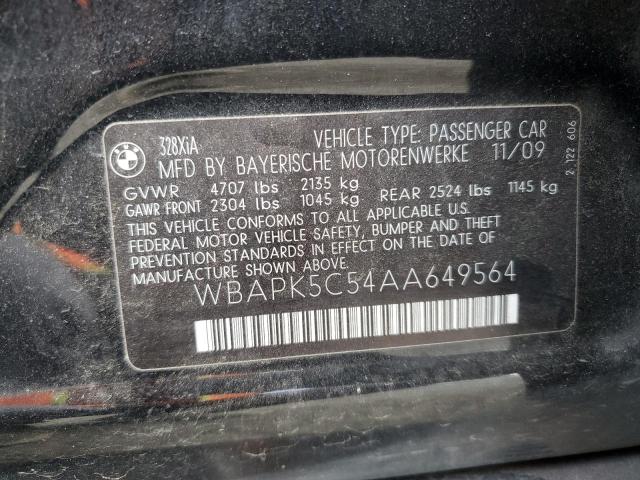 2010 BMW 328 XI SUL - WBAPK5C54AA649564