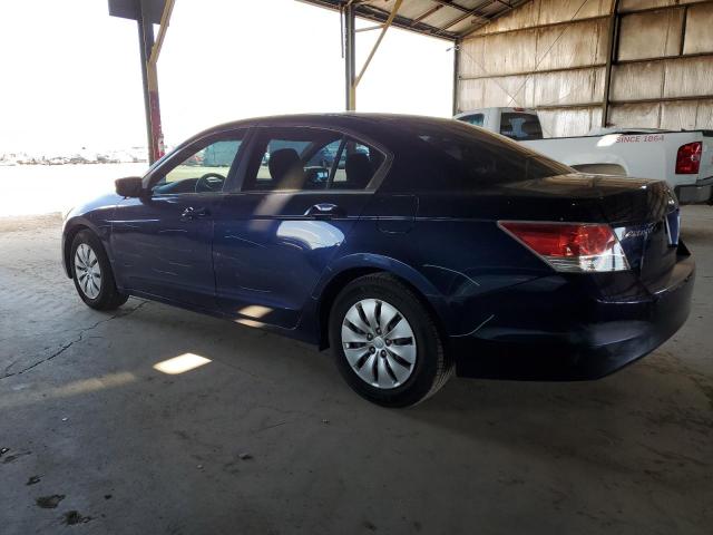 HONDA ACCORD LX 2010 blue  gas 1HGCP2F37AA196392 photo #3