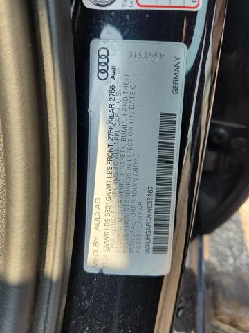 2015 AUDI A6 PRESTIG WAUHGAFC7FN036167