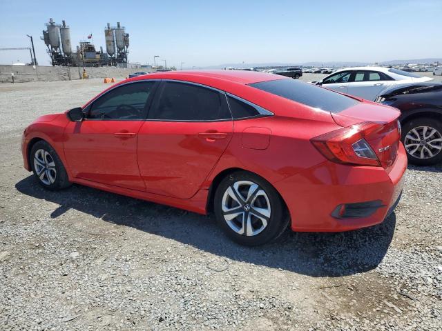 HONDA CIVIC LX 2017 red  gas 2HGFC2F58HH526725 photo #3