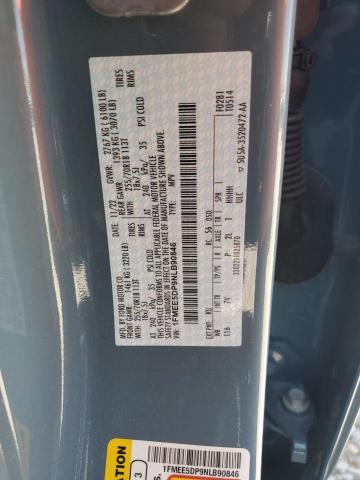 2022 FORD BRONCO BAS 1FMEE5DP9NLB90846
