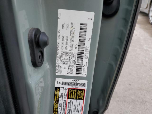 2022 TOYOTA TUNDRA CRE - 5TFJA5DB5NX032693