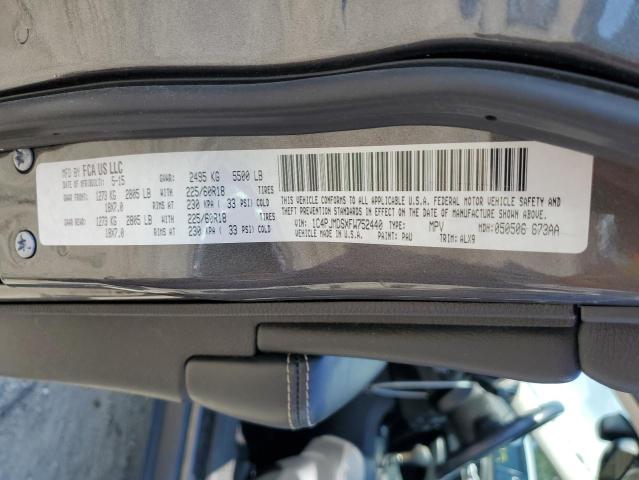 2015 JEEP CHEROKEE L 1C4PJMDSXFW752440