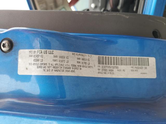 2017 FIAT 500 POP 3C3CFFKR5HT697968