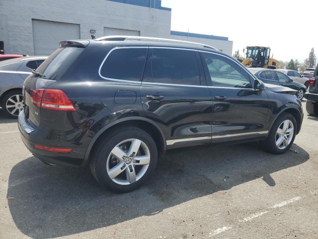 VOLKSWAGEN TOUAREG V6 2013 black  gas WVGEF9BP8DD005928 photo #4