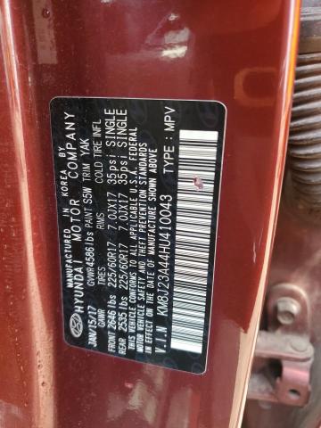 2017 HYUNDAI TUCSON SE - KM8J23A44HU410043