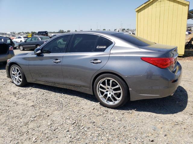 INFINITI Q50 PREMIU 2016 gray  gas JN1EV7AP5GM301199 photo #3