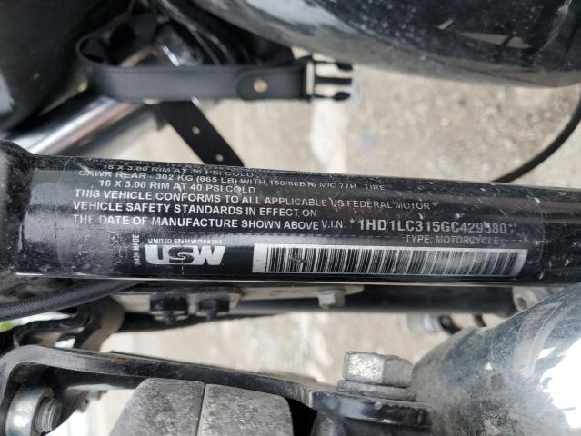 2016 HARLEY-DAVIDSON XL1200 FOR 1HD1LC315GC429580