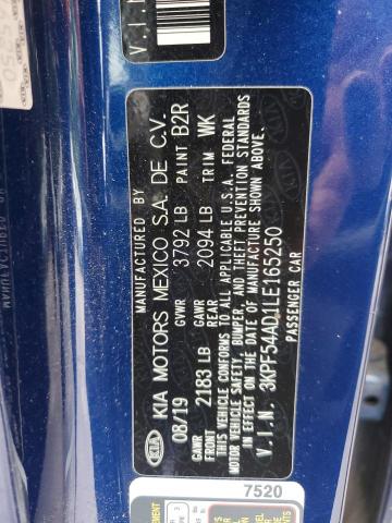 2020 KIA FORTE EX - 3KPF54AD1LE165250