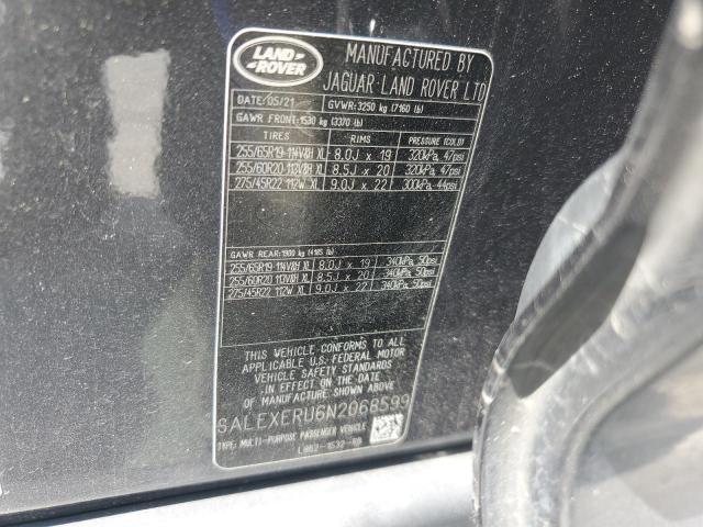 2022 LAND ROVER DEFENDER 1 SALEXERU6N2068599