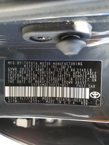 2025 TOYOTA COROLLA LE 5YFB4MDE3SP231851