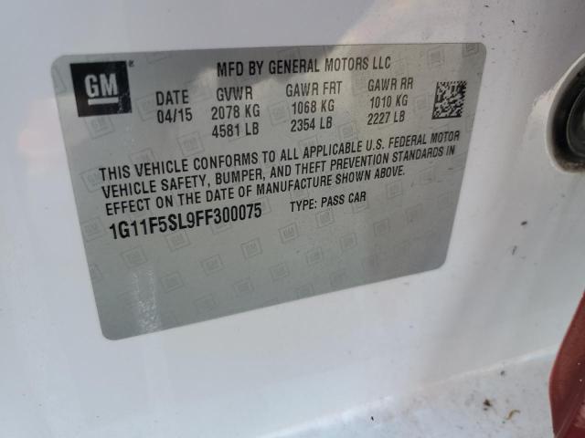 2015 CHEVROLET MALIBU LTZ 1G11F5SL9FF300075