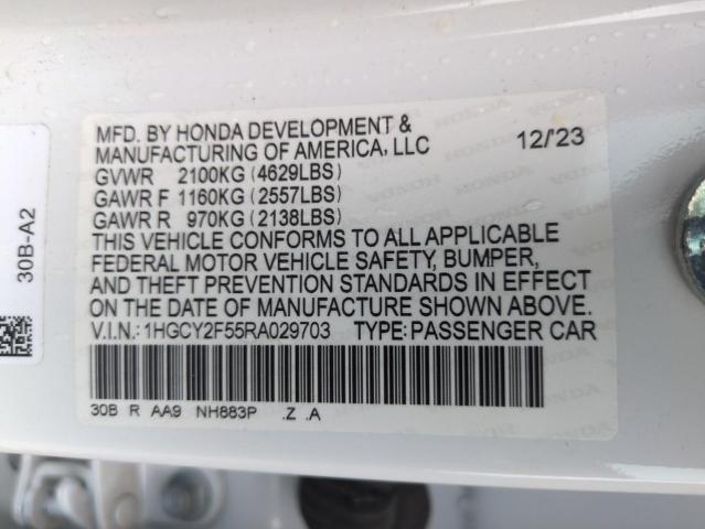 2024 HONDA ACCORD HYB 1HGCY2F55RA029703