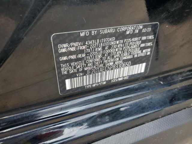 2023 SUBARU CROSSTREK JF2GTAEC5P8330650