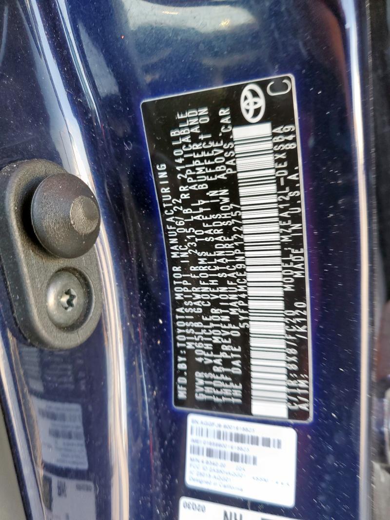 2022 TOYOTA COROLLA SE - 5YFP4MCE9NP122757