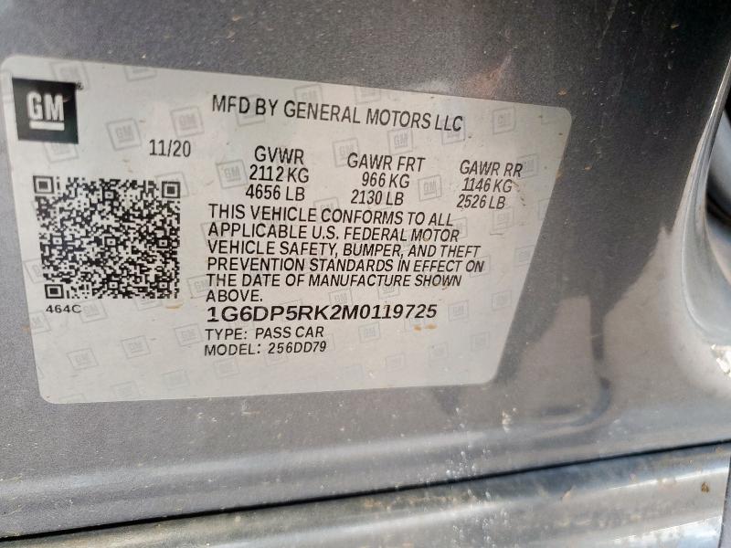 2021 CADILLAC CT5 SPORT 1G6DP5RK2M0119725