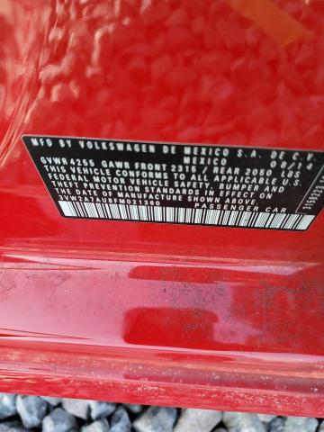 2015 VOLKSWAGEN GOLF TDI 3VW2A7AU8FM021360