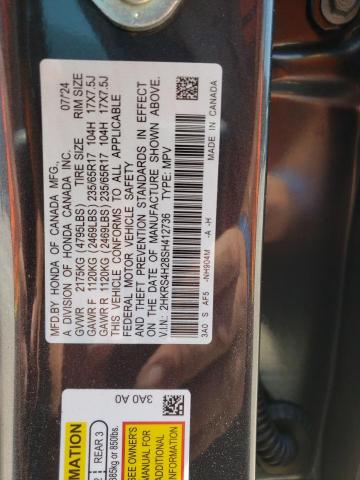 2025 HONDA CR-V LX 2HKRS4H28SH412736