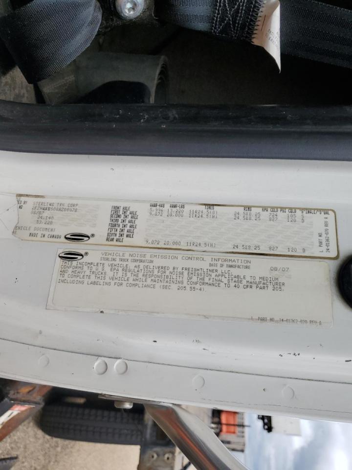 Lot #3241489737 2008 STERLING LT 8500