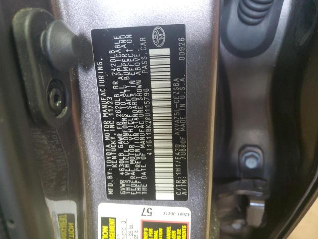 2024 TOYOTA CAMRY SE N - 4T1G11BK2RU115796