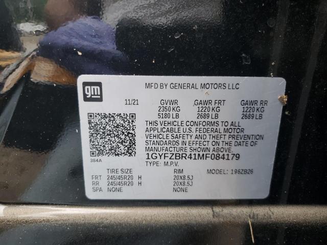 2021 CADILLAC XT4 LUXURY 1GYFZBR41MF084179