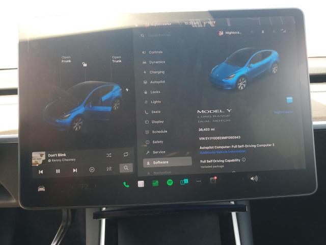 2021 TESLA MODEL Y 5YJYGDEE9MF060943