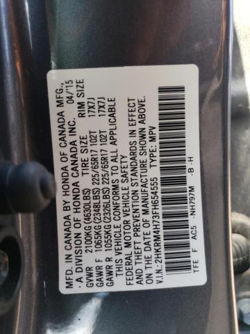 2015 HONDA CR-V EXL 2HKRM4H73FH654555
