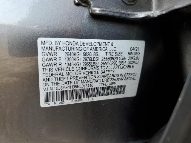 2022 ACURA MDX A-SPEC - 5J8YE1H05NL013140
