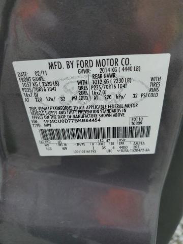 2011 FORD ESCAPE XLT - 1FMCU0D77BKB64454