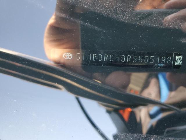 2024 TOYOTA HIGHLANDER 5TDBBRCH9RS605198