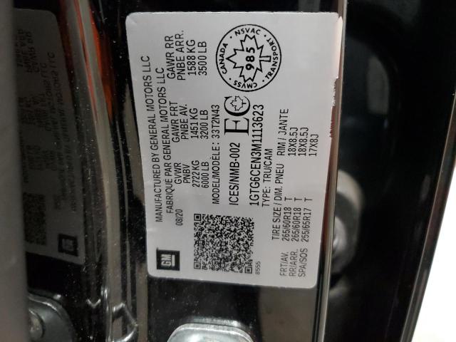 2021 GMC CANYON ELE 1GTG6CEN3M1113623
