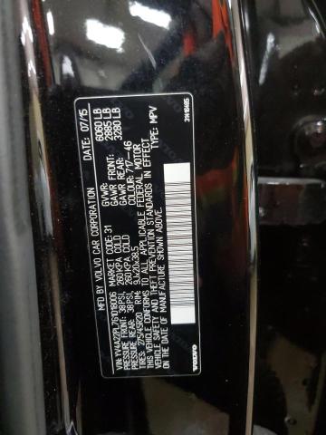 2016 VOLVO XC90 T6 YV4A22PL7G1018006