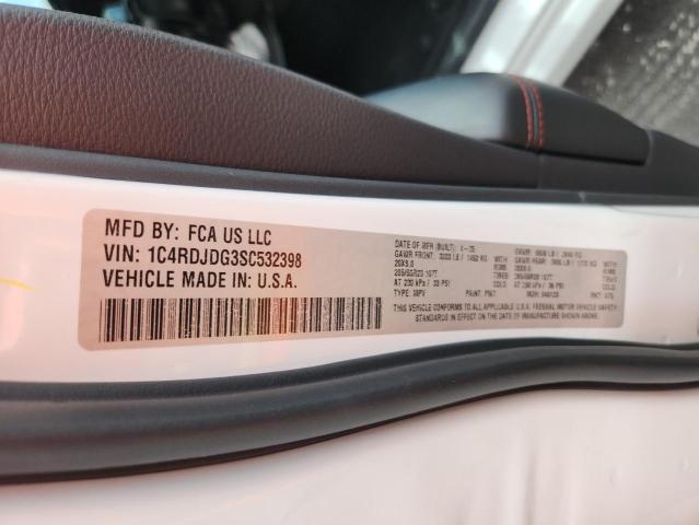 2025 DODGE DURANGO GT 1C4RDJDG3SC532398