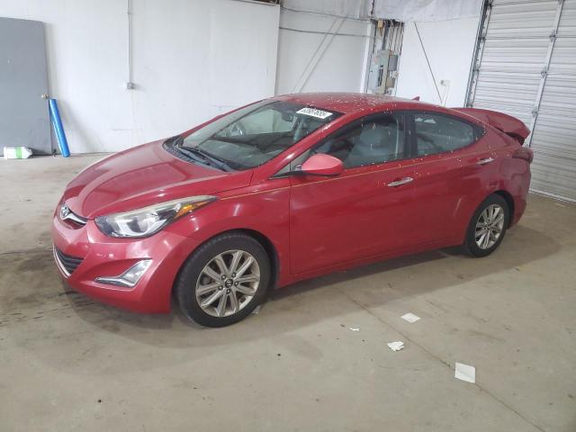 HYUNDAI ELANTRA SE 2014 red  gas KMHDH4AE5EU050402 photo #1