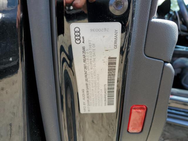 2018 AUDI S4 PREMIUM WAUB4AF40JA020173