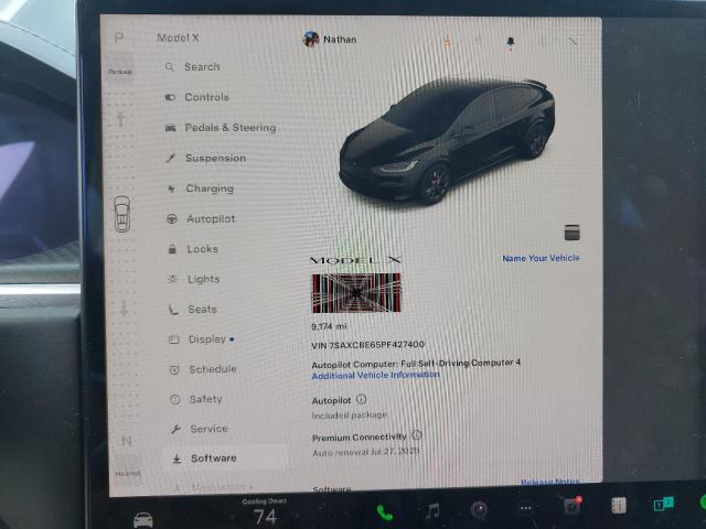 2023 TESLA MODEL X 7SAXCBE65PF427400