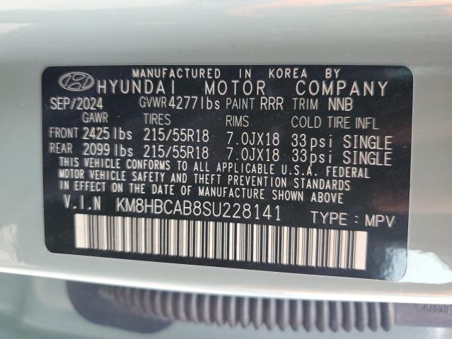 2025 HYUNDAI KONA SEL - KM8HBCAB8SU228141