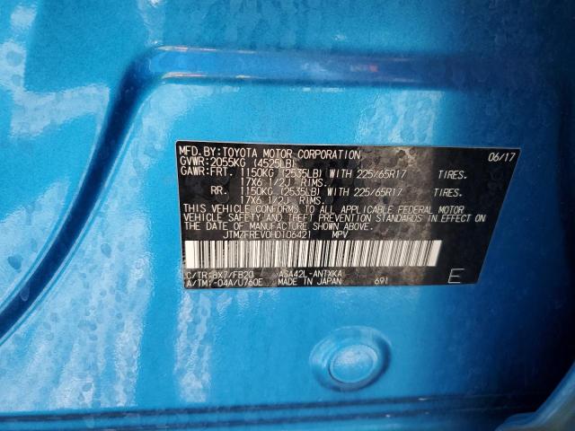 2017 TOYOTA RAV4 LE JTMZFREV0HD106421