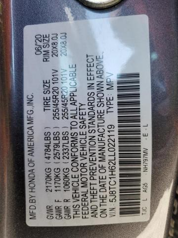 2020 ACURA RDX A-SPEC 5J8TC1H62LL022119